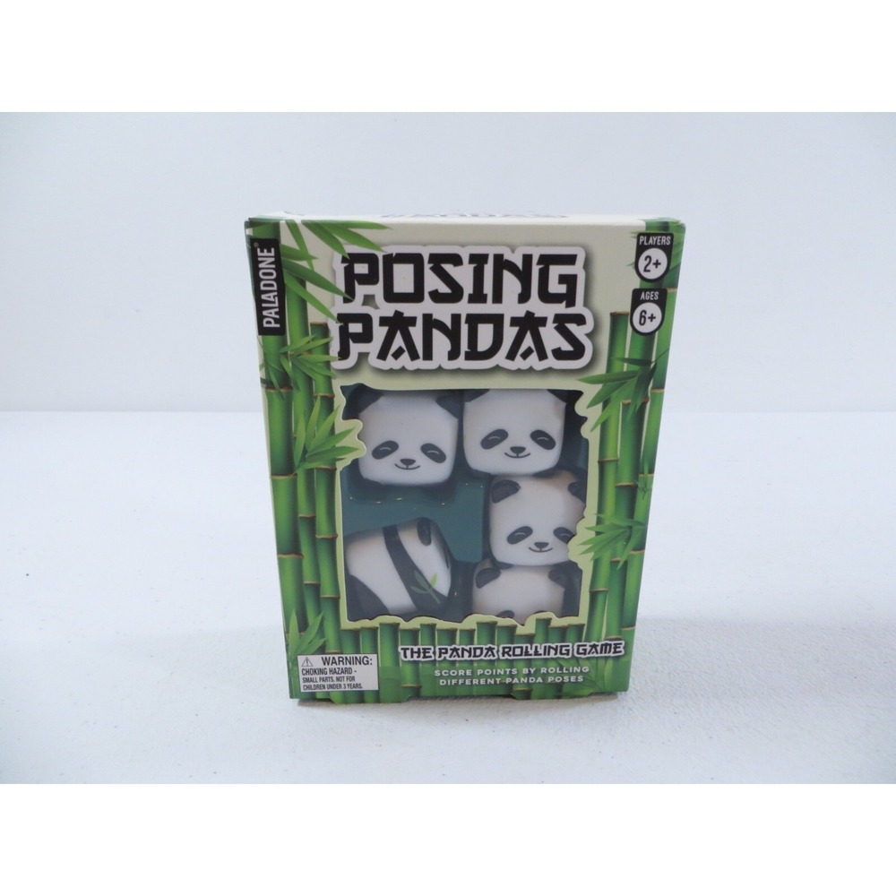 Posing Pandas The Panda Rolling Dice Game Paladone NEW SEALED